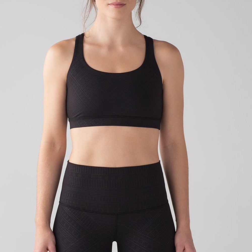 Lululemon black Energy bra